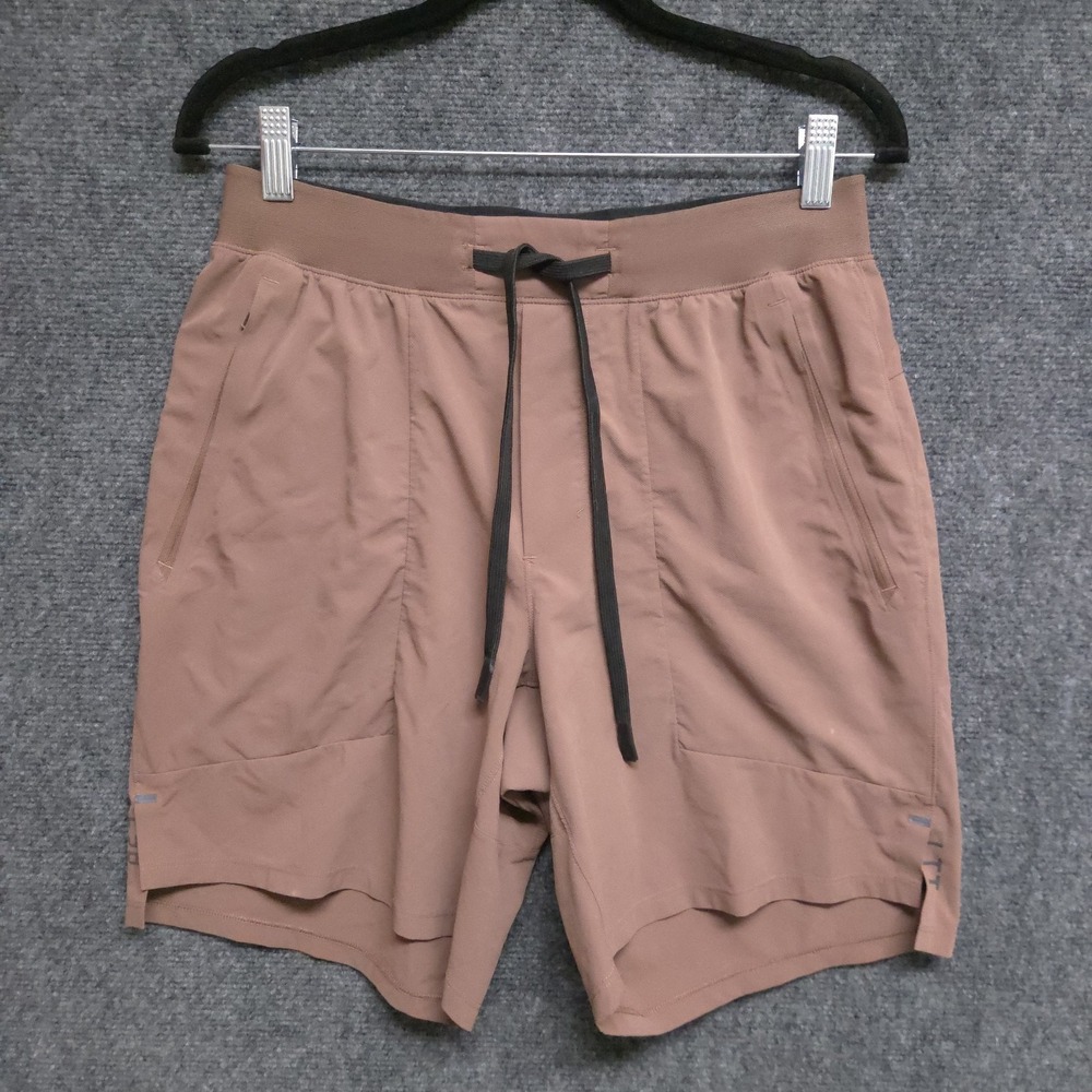 Lululemon Shorts Mens Medium Desert Rose License To Train Linerless LTT Running - Picture 2 of 11